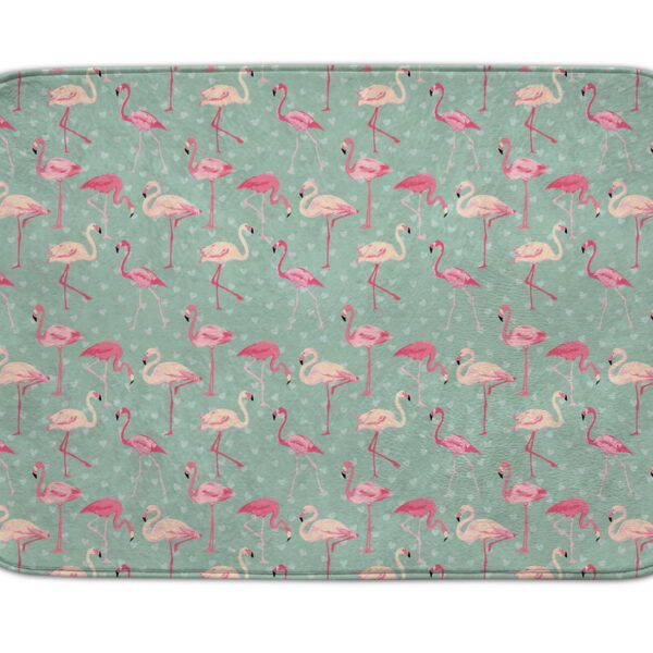 3D prostirka tepih "Flamingosi" 130х180 cm
