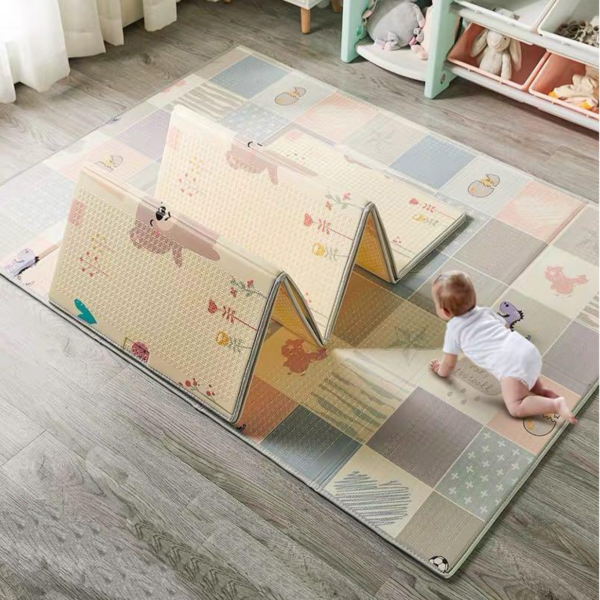 Premijum D&B sklopiva podloga Mede+ Pačvork 147x196x1 cm