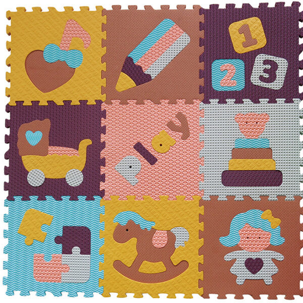 Podne puzzle Premijum klase "Ćerke majke" (braon)